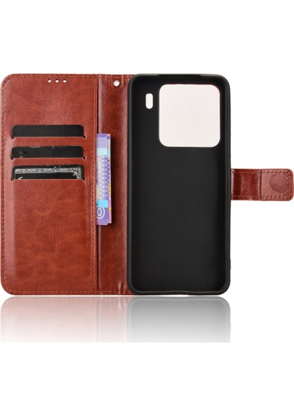 Xiaomi 15 Crazy Horse Doku Pu Deri Telefon Cüzdan Kapağı (Yurt Dışından) fiyatları