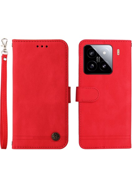 Xiaomi 15 Cüzdan Kılıfı Cilt Dokunmatik Deri Telefon Kapağı (Yurt Dışından)