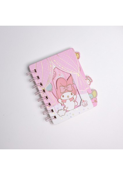 Sanrio Karakterleri Mini Defter Renkli Sayfalı