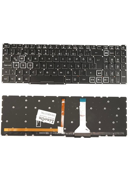 Acer Helios 300 PH315-54 Notebook Klavye Işıklı (Rgb)