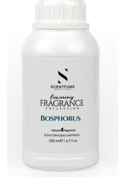 Bosphorus Koku Makinesi Kartuşu, Koku Makinesi Parfümü, Aromatik Koku Kartuşu, Difüzör Esansı, İmza Koku Esansiyel Yağ