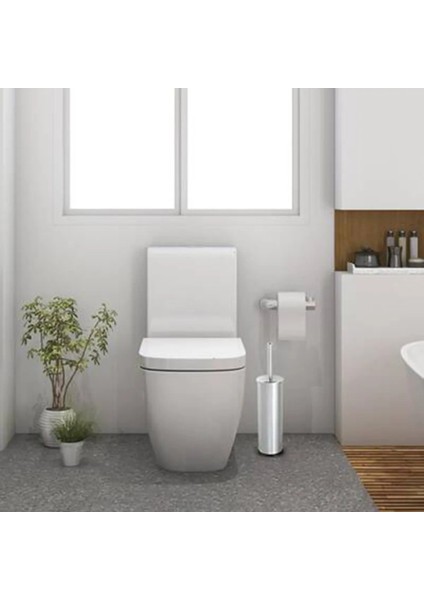 Paslanmaz Vintage Wc Fırçalık