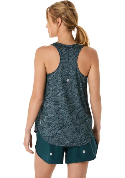 Road All Over Print Tank Kadın Yeşil Atlet 2012D071-302 modelleri