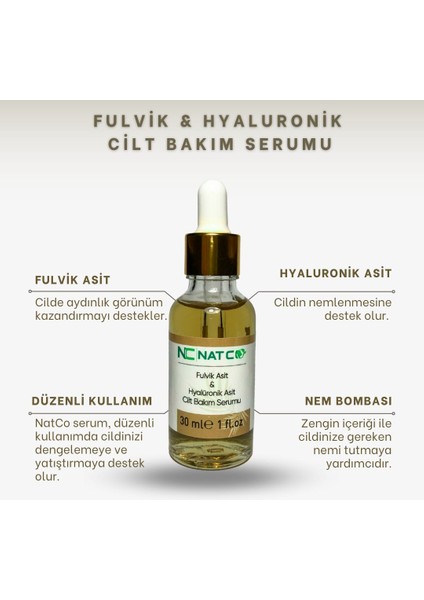 Fulvik & Hyaluronik Cilt Bakım Serum fiyatları