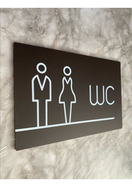 Bitter Serisi Lux Wc Yönlendirme Levhası fiyatları