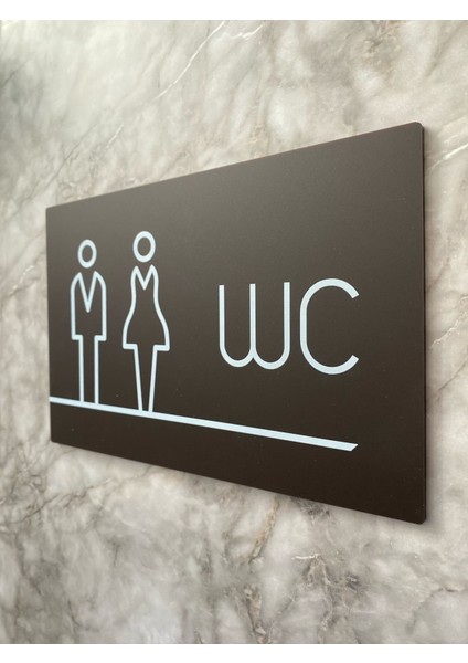 Bitter Serisi Lux Wc Yönlendirme Levhası modelleri