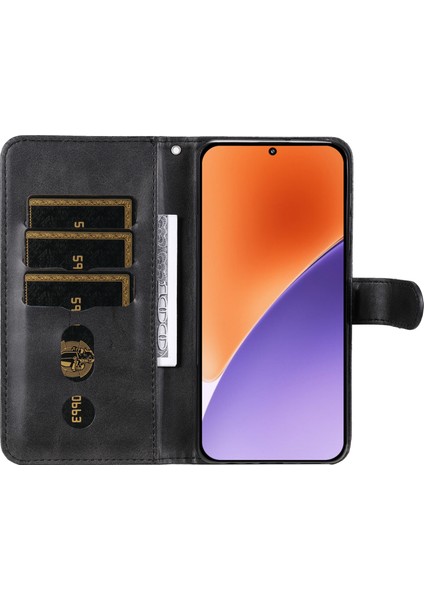 Xiaomi 15 Fermuarlı Cüzdan Buzağı Dokusu Pu Deri Telefon Kapağı (Yurt Dışından) fiyatları
