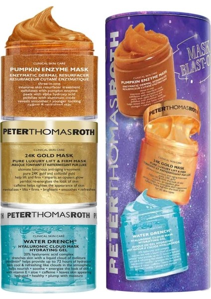 Mask Blast-Off 3’lü Yüz Maskesi Seti (3 x 50 Ml)
