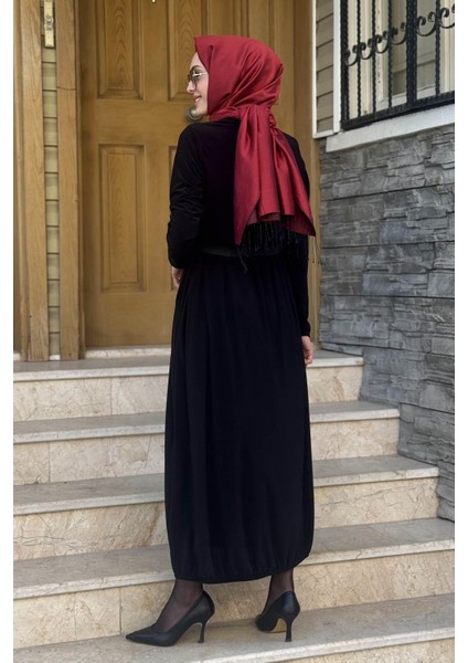 Nurcan Çetin Elbise 25114 Siyah