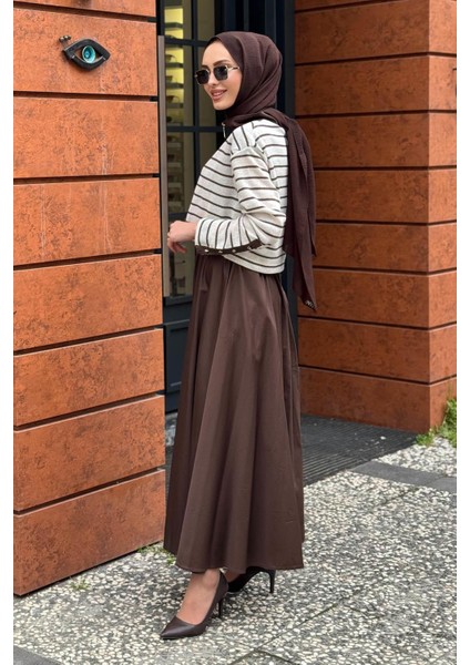 Inna Elbise 25SSELB0001 Kahverengi