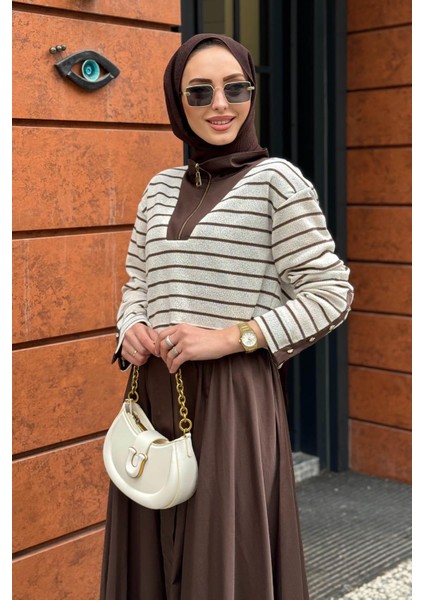 Inna Elbise 25SSELB0001 Kahverengi