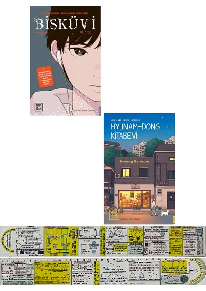 Bisküvi / Hyunam 2 Kitap Set (Matematik Öğreten Cetvel)