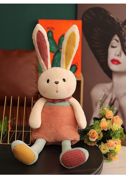 48CM Tavşan Peluş Oyuncak Sevimli Hediye Bebek Bebek Uyku Dekoratif Yastık (Yurt Dışından) fiyatları