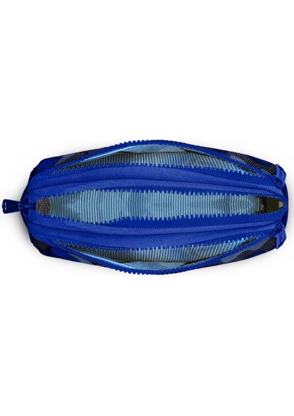 Kids Lacivert Saks Kamuflaj Desenli Üç Bölmeli Kalem Çantası 11189 fırsatları