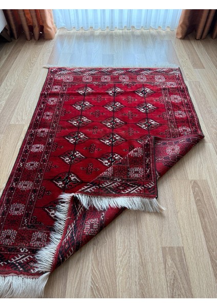 110X153 cm El Dokuma Afgan Kilimi, Canlı Renkler, Vintage Yün Halı, Oturma Odası ve Yatak Odası Için Dekoratif Halı
