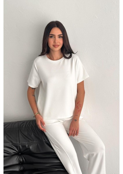 Modal Kumaş Kısa Kollu Alt-Üst Takım