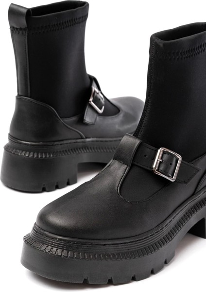 236-2034 Siyah Streç Günlük Kadın Bot indirimleri