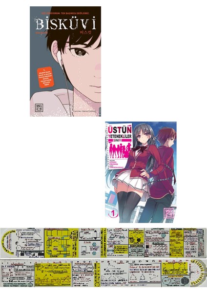 Bisküvi / Üstün Yetenekliler Sınıfı 2 Kitap Set (Matematik Öğreten Cetvel)