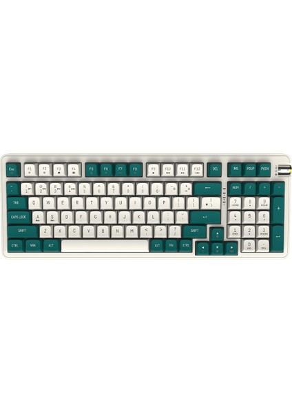 DF98 Interstellar Yellow Switch Mekanik Kablosuz Gaming Klavye (ingilizce)
