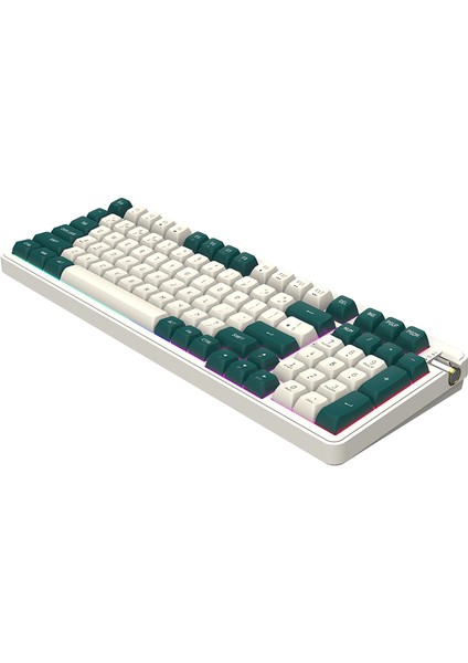 DF98 Interstellar Yellow Switch Mekanik Kablosuz Gaming Klavye (ingilizce)