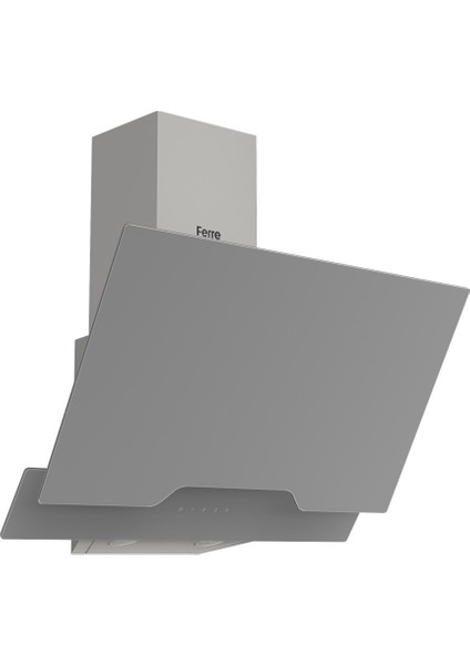 Flowart Nt Asimetrik Seriisi 3'lü Gri Ankastre Set ( QBL62CPR-NT028-D065 )
