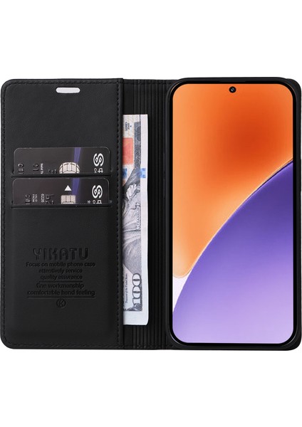 Xiaomi 15 Standlı Deri Telefon Kılıfı (Yurt Dışından) fiyatları