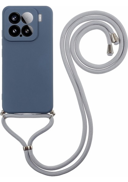 Xiaomi 15 Crossbody Esnek Tpu Fiber Astar Anti-Şok Telefon Kapağı (Yurt Dışından)
