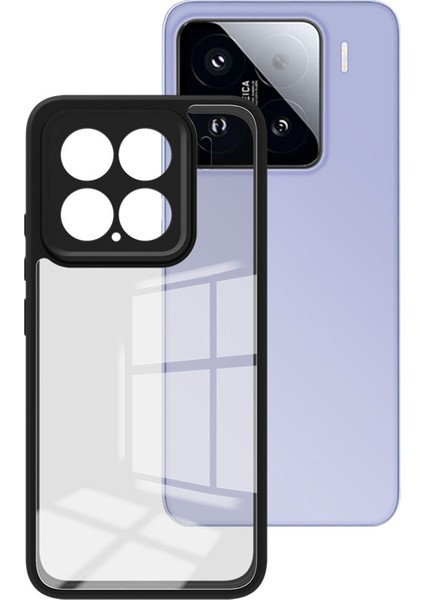 Xiaomi 15 Şeffaf Kılıf Tpu + Pc Telefon Kapağı Güçlendirilmiş Köşeler (Yurt Dışından) fiyatları
