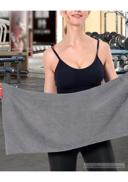 30 x 85 cm Fitness Havlusu, Spor Havlusu, Sporcu Havlusu, Antreman Havlusu, Gym Havlusu