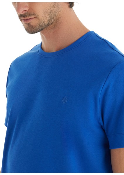 Erkek T-Shirt 40741 - Saks modelleri