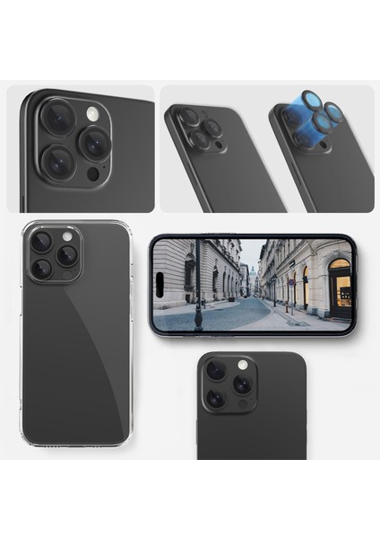 Buddıes iPhone 16 Pro / 16 Pro Max Uyumlu Kamera Lens Koruyucu (TİTANİUM) indirimleri