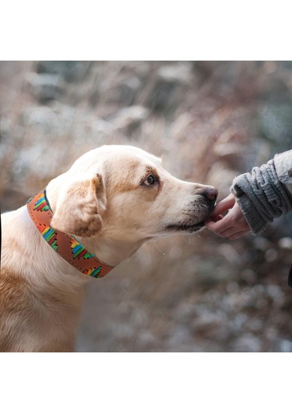 El İşçiliği Hakiki Deri Köpek Tasması