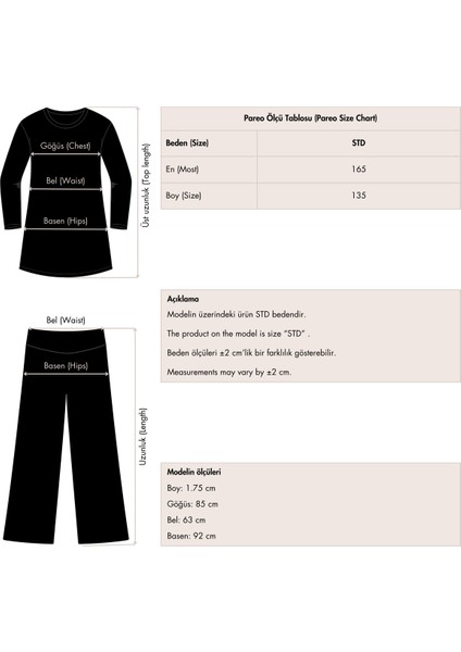 Goldea Kemerli Pareo