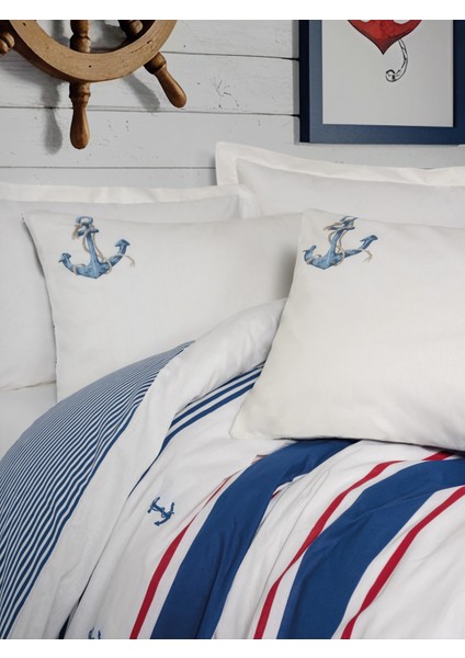 Maritime Çift Kişilik Nevresim Takımı Brine Ekru fiyatları