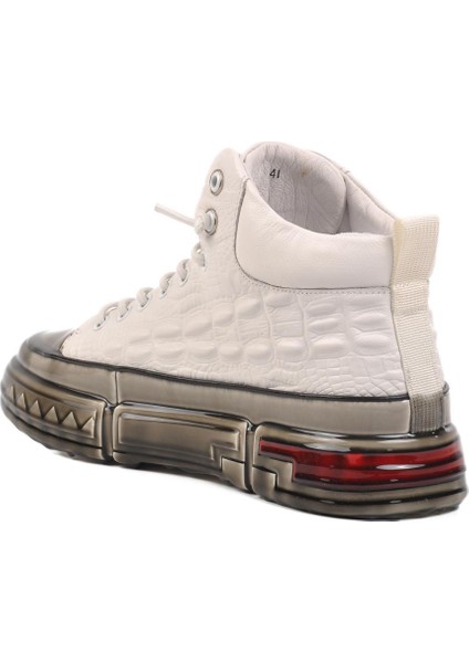 Guja 24K510-4 M Beyaz Hakiki Deri Erkek Spor Ayakkabı fırsatları