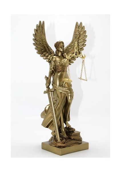 Polyester Kanatlı Adalet Biblosu