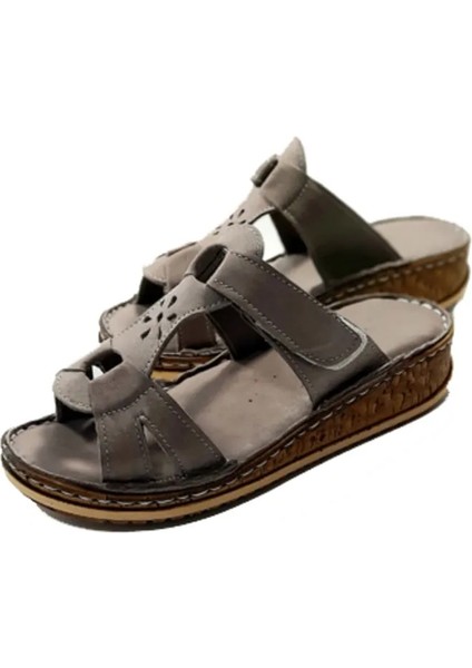 Kadın Yıldızlı Cırtlı Deri Terlik fiyatları