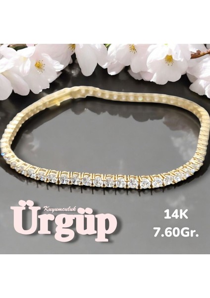 14 Ayar 7.6gram Altın Suyolu Bileklik