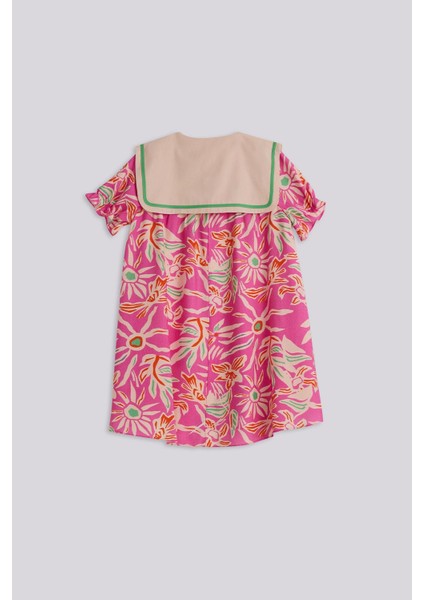Bg Store Kız Çocuk Pembe Elbise