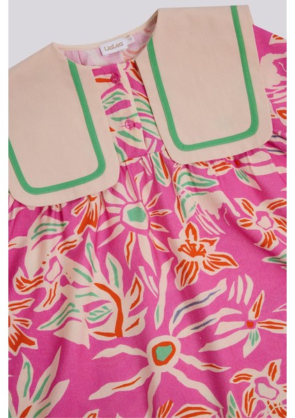 Bg Store Kız Çocuk Pembe Elbise