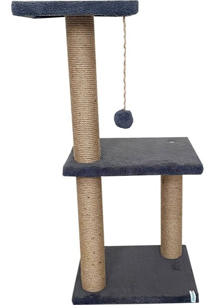 İki Katlı Özel Tasarım Kedi Tırmalama Tahtası