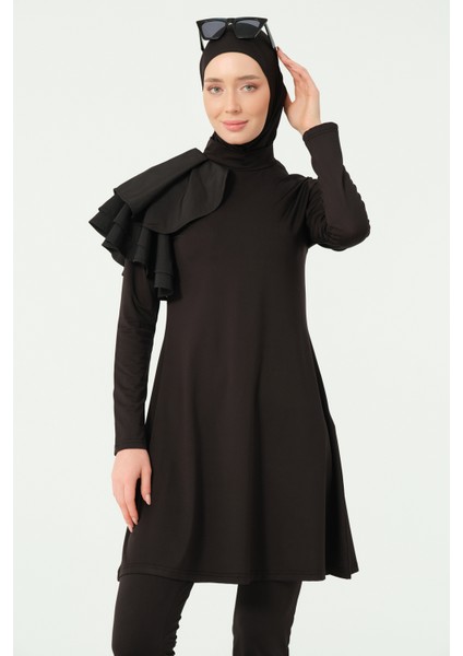 Serina Volan Kollu Tesettür Mayo