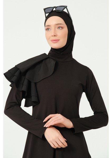 Serina Volan Kollu Tesettür Mayo indirimleri