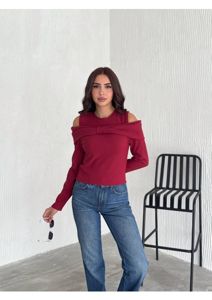 Fiyonk Detaylı Slim Fit Crop Bluz fiyatları