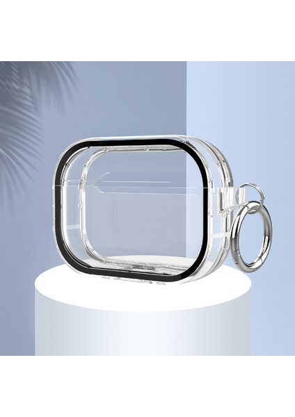 Airpods Pro Için Pc+Tpu Kablosuz Kulaklık Kılıfı (Yurt Dışından)