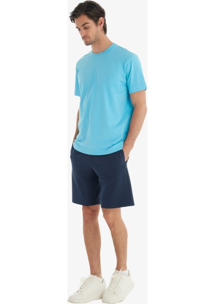 Erkek T-Shirt 40727 - Mavi fırsatları