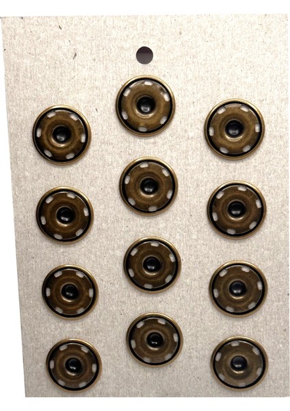 25 mm Çıt Çıt 12 Adet (Antik Renk) fiyatları