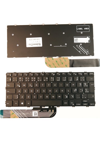 Dell P77F P76F P111G Notebook Klavye