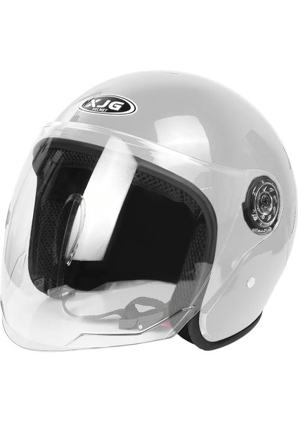 Erkekler Kadınlar Için Motosiklet Kaskı Klasik Retro Scooter Yarım Kask Ultralight Bisiklet Kaskı Mtb Bisiklet Bisiklet Motosiklet Kaskırenk:gri (Yurt Dışından)