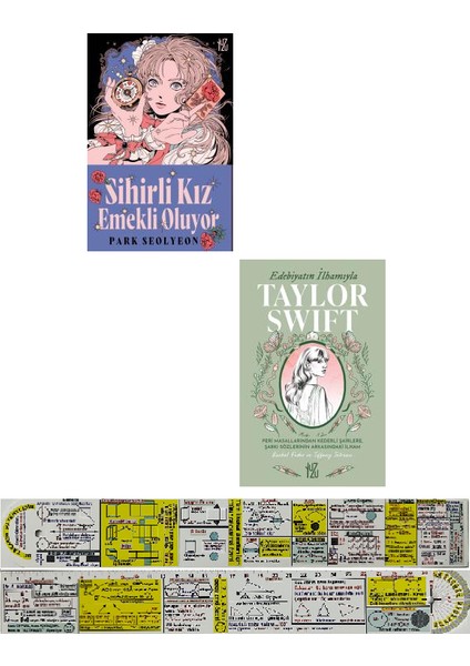 Sihirli Kız Emekli Oluyor / Edebiyatın İlhamıyla Taylor Swift 2 Kitap Set (Matematik Öğreten Cetvel)